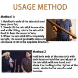 AOOKMIYA Bamboo Chimes Germany Minority Rain Stick A Niche Pseudo Sound Therapy Percussion Instruments Professional Rain Sound Tube AOOKMIYA.COM