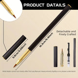 AOOKMIYA 1pc Portable Ink Pen Brush for Journaling,Writing,Ink-adding Fountain Pen with Fine for Writing,Painting for Students,Artists