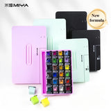 HIMI Gouache Paint Set 24 Colors x 30ml Unique Jelly Cup Design Perfect for Beginners Students Artists Paint on Canvas Paper