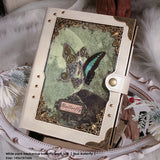 Butterfly Relief Notebook Loose Leaf Journal DIY Tools Gift Box Packaging It Is Very Suitable for Personal Use As A Gift