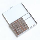 AOOKMIYA Empty TN Magnetic Watercolor Box Portable Travel Paint Dispenser Box Palette Iron Box Beginner Students Art Supplies