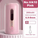 AOOKMIYA Deli Automatic Electric Pencil Sharpener for Children Colored Pencil Sharpner Machine Office School Stationery Pencil Knife