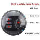 Automobile parts 2pcs Fog Lights Headlight For Nissan Qashqai J11 J11_ Closed Off-Road Vehicle 2013- Clear Lens Front Bumper Car LED Fog Lamp