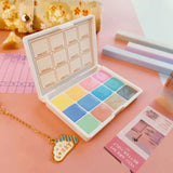 AOOKMIYA Schmincke Macaron Candy Color Watercolor Paint Box 12 Colors 1ML/2ML Opaque Watercolor Paint Artist Painting Art Supplies