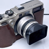 Black Lens Hood with Cover Aluminum Lens Hood for Hasselblad Xpan Fujifilm TX-1