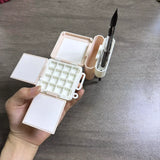 AOOKMIYA Portable Watercolor Palette 9/16/24 Grid Paint Box Washing Bucket Set 3D Printing Foldable Travel Painting Art Supplies