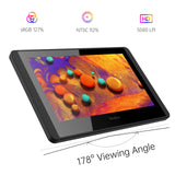 12HD-A H-IPS LCD Graphics Drawing Tablet Monitor 11.6 Inch Size 1366x768 Display 8192 Pressure Level Passive Technology
