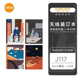 Japan KOKUYO Illustrator Book Designer Collection Student Notebook Set New Creative Theme Pattern Meeting Journal Notebooks