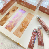 AOOKMIYA Super Vision 2025 New Color Mocha Mousse Chameleon Popular Color Set Portable Watercolor Packed Nail Art Paint Art Supplies
