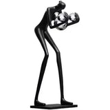 AOOKMIYA ART+ Creative Gifts Creative humanoid sculpture floor lamp ball designer exhibition hall living room lobby large figure FRP ornaments