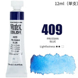 AOOKMIYA Korea Shinhan 30 Color Transparent Watercolor Paint 12ml Tube Beginner Entry Watercolor Nail Aquarelas Art Supplies