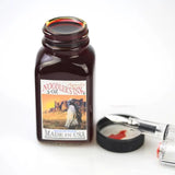 U.S. Imports Noodler's Ink Fountain Pen Drawing Writing Waterproof Ink Watercolor Outline Smooth Polar Bear Brown Non-carbon