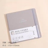 AOOKMIYA New Cotton Pulp Watercolor Book 300g Thick Fabric Cover Travel Portable Painting Notebook Sketchbooks Art Supplies