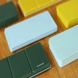 Student Solid Watercolor Box Pigment Empty Box 24 Colors 16 Colors Rosa Solid Pigment Mixing Box Portable Paint Iron Box