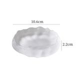 AOOKMIYA Watercolor Palette Chinese Calligraphy Ink Plate Ink Pool Brush Glazed Glass Holder Painting Nail Color Mixing Art Supplies