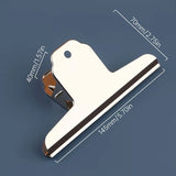 AOOKMIYA 1pc/3pcs/5pcs Large Bull Paper Clips 14.5cm/5.7in,School Supplies for Bulletin Board,Artworks,Food Bag,Photos,Metal Chip