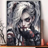 AOOKMIYA Cool Clown Girl Diamond Painting New 2024 Full Diamond Mosaic Jewelry cross stitch Amazing Art Home Decoration Handicrafts