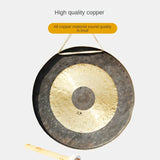AOOKMIYA Percussion Musical Instruments Musical Instrument Crotalos Copper Gong Pure 60CM80cm Loud Copper Gong Meditation Accessories AOOKMIYA.COM