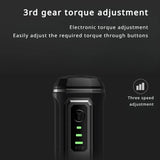 AOOKMIYA Deli Electric Screwdriver 3-Speed Large Torque Cordless 2000mAh Battery Drill 4V Power Tools Set Household Maintenance Repair