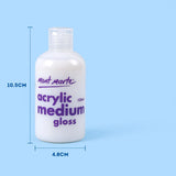 Montmartre Acrylic Medium Matt Gloss Blending Liquid White Transparent Base Crack Paste Sculpting Paste Painting Supplies