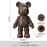Bear Landing Figurine Decoration Resin Material Ornaments Sculpture Beside The TV Cabinet in The Living Room Festival Gift