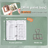 AOOKMIYA Mini Watercolor Palette Empty 8-54 Grid Portable Paint Box Travel Painting Watercolor Packaging Paint Tray Case Art Supplies  AOOKMIYA.COM