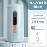 AOOKMIYA Deli Automatic Electric Pencil Sharpener for Children Colored Pencil Sharpner Machine Office School Stationery Pencil Knife