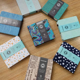 AOOKMIYA 100% Cotton Watercolor Book 300g Fabric Hand Ledger Fine/Medium Coarse Portable Square Pocket Painting Book Art Supplies