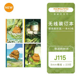 Japan KOKUYO Illustrator Book Designer Collection Student Notebook Set New Creative Theme Pattern Meeting Journal Notebooks