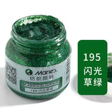 Dazzling Fluorescent Textile Fiber Acrylic Paint Single Bottle 50ml Colorful Painting Clothes Dye Waterproof Graffiti Diy