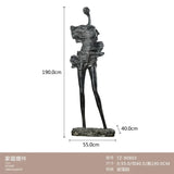 Hotel Lobby Large Figure Floor Ornaments Sales Office Model Room Window Abstract Art Soft Decoration Sculpture