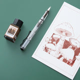 AOOKMIYA Fountain Pen Waterproof Ink Set Art Watercolor Painting Animation Stroke Hook Line Pen Design Drawing Pen School Supplies