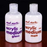 Montmartre Acrylic Medium Matt Gloss Blending Liquid White Transparent Base Crack Paste Sculpting Paste Painting Supplies