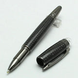 Tat Classique Metal Bussiness Carbon Fiber MB Ballpoint Rollerball Platinum-plated Clip Office Stationery Fountain Pen Gift