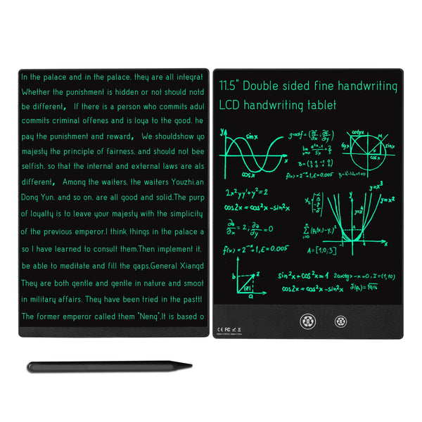11.5/10.5 inch Double-Sided Screen LCD Writing Tablet Electronic Drawing Board Kids Graffiti Painting Memo Learn Pads Toy Gifts