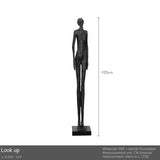 Hotel Lobby Large Figure Floor Ornaments Sales Office Model Room Window Abstract Art Soft Decoration Sculpture