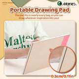 AOOKMIYA Marie's 30 Sheets Marker Paper Pad 16K/A4/8K Bleedproof for Alcohol Markers,32 lb/120 gsm Drawing Sketchbook for Adults, Student