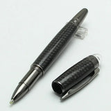 Tat Classique Metal Bussiness Carbon Fiber MB Ballpoint Rollerball Platinum-plated Clip Office Stationery Fountain Pen Gift