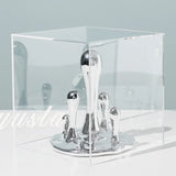 Sculptures Luxury Art Modern Aesthetic Figurines Creative Desk Design Sculpture Gift Nordic Figurines Water Drop Home Decor