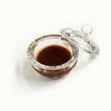 Watercolor Painting Calligraphy Professional Ink Dipping Glass Bottle Dipping Paint Pigment with Lid Desktop Container Ornament