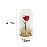 AOOKMIYA mega 1 mini rose glass protective cover home decoration craft ornaments