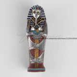 AOOKMIYA Creative Handicrafts Egyptian Coffin Totems Filled With Kings And Mummies Gift Home Ornaments