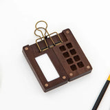 AOOKMIYA Hot Selling Portable Handmade Walnut Watercolor Palette Set with 8/15 Palettes, Very Suitable for Back to School Season  AOOKMIYA.COM