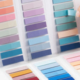 C1FB Morandi Sticky Note Pads Posits Stationery Paper Stickers Posted It Memo Notepad Notebook School Office Accessories
