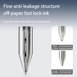 Deli 0.5mm Black Gel Pens (5-Pack), Long-Lasting 700m Writing Length, Smooth Ink Flow, Ideal for Students, Office