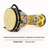 AOOKMIYA Large Djembe 12 Inches African Drum Professional Musical Instruments Drums Children Adult Tambourine Percussion Music Drums AOOKMIYA.COM