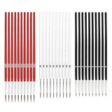 30x/Set Fine Paint Brushes with 3 Size #0 #00 #000 Tiny Detail Painting Brushes Small Liner Tip Paint Brush for Painting