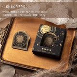 AOOKMIYA Watercolor Book Retro Metal Clip Travel Hand Ledger Fixed Clip Travel Portable Watercolor Box Clip Stationery Art Supplies