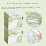 Office Transparent Sticky Notes Student Notebook Stickers Error Correction Stickers  Cute Sticky Notes  Tabs Sticky Notes