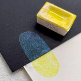 AOOKMIYA New White Night Master-level Solid Watercolor Pigment Pearlescent Fluorescent Color Portable Painting Nail Art Supplies